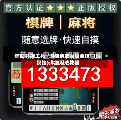 辅助开挂工具“渝都亲友圈免费挂”(透视挂)详细用法教程-第2张图片