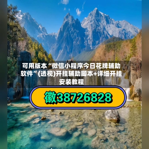 可用版本“微信小程序今日花牌辅助软件”(透视)开挂辅助脚本+详细开挂安装教程-第2张图片