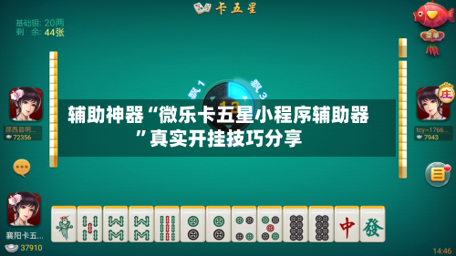 辅助神器“微乐卡五星小程序辅助器	”真实开挂技巧分享-第1张图片