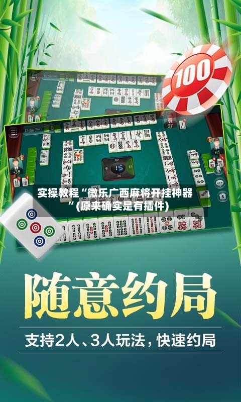 实操教程“微乐广西麻将开挂神器	”(原来确实是有插件)-第1张图片
