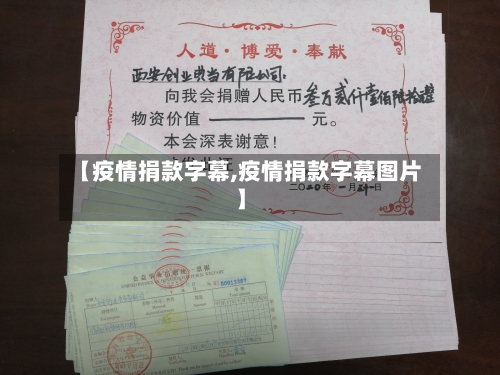 【疫情捐款字幕,疫情捐款字幕图片】-第1张图片