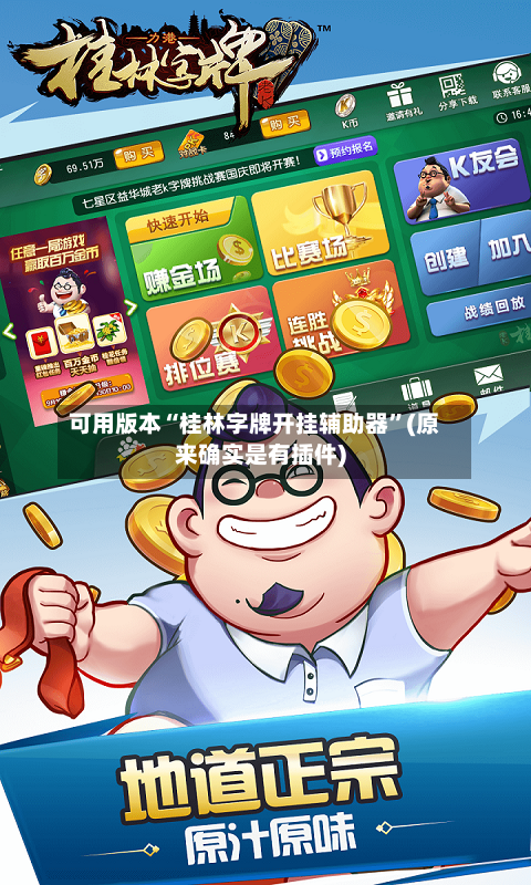 可用版本“桂林字牌开挂辅助器	”(原来确实是有插件)-第1张图片