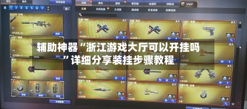 辅助神器“浙江游戏大厅可以开挂吗”详细分享装挂步骤教程-第2张图片