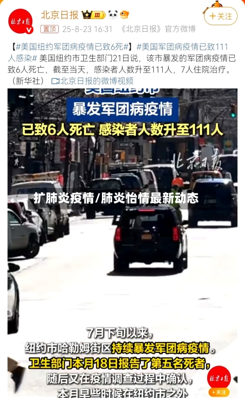 扩肺炎疫情/肺炎怡情最新动态-第3张图片