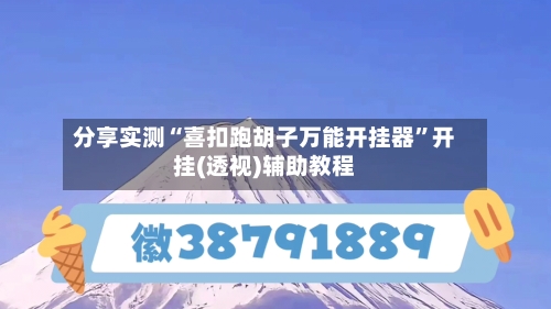 分享实测“喜扣跑胡子万能开挂器”开挂(透视)辅助教程-第3张图片
