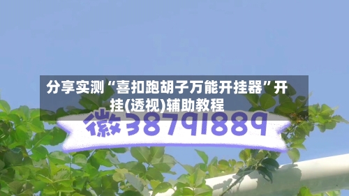 分享实测“喜扣跑胡子万能开挂器	”开挂(透视)辅助教程-第1张图片