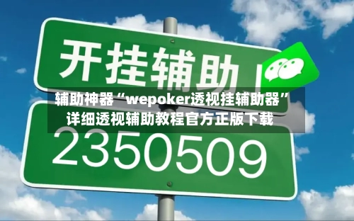 辅助神器“wepoker透视挂辅助器”详细透视辅助教程官方正版下载-第1张图片