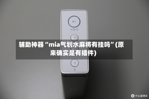 辅助神器“mia气划水麻将有挂吗”(原来确实是有插件)-第1张图片