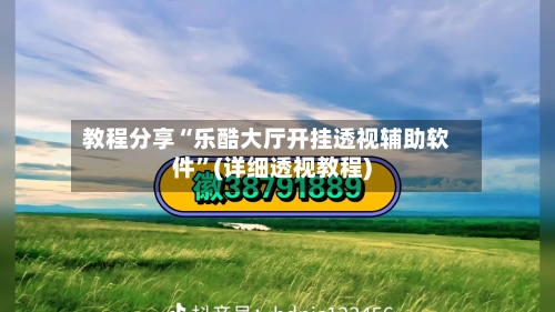 教程分享“乐酷大厅开挂透视辅助软件”(详细透视教程)-第1张图片