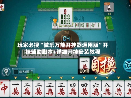 玩家必搜“微乐万能开挂器通用版”开挂辅助脚本+详细开挂安装教程-第1张图片