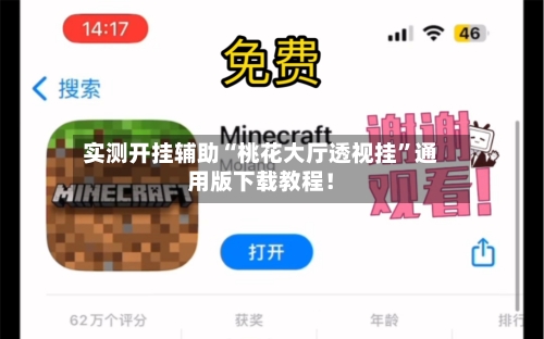 实测开挂辅助“桃花大厅透视挂”通用版下载教程！