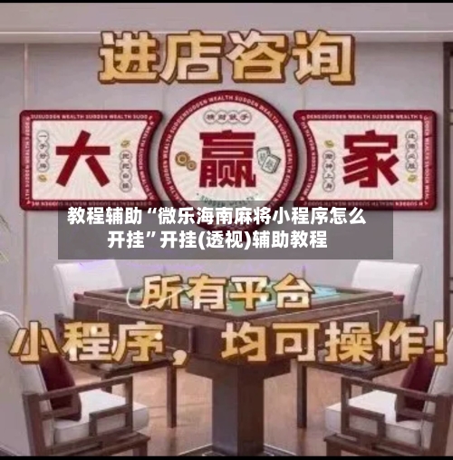 教程辅助“微乐海南麻将小程序怎么开挂”开挂(透视)辅助教程