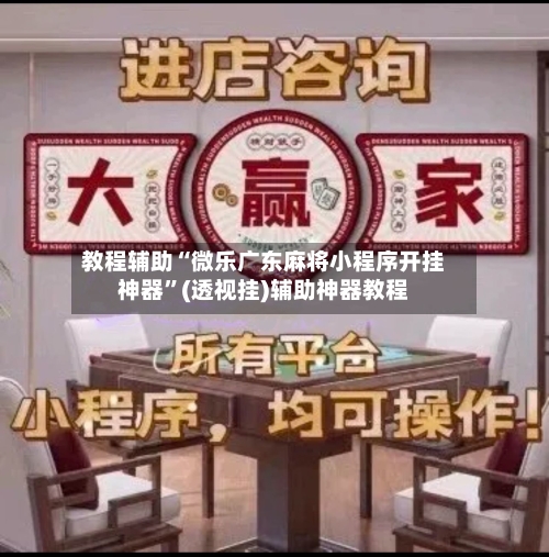 教程辅助“微乐广东麻将小程序开挂神器”(透视挂)辅助神器教程-第2张图片