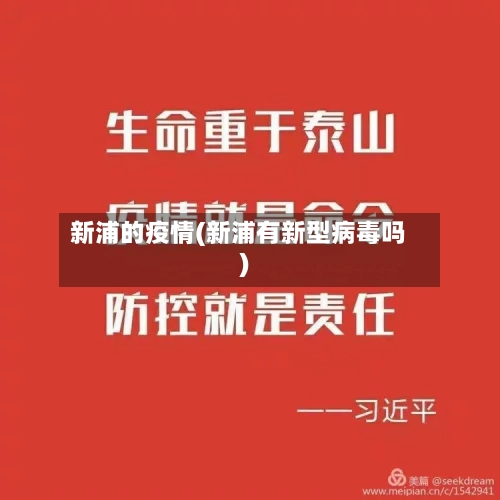 新浦的疫情(新浦有新型病毒吗)-第1张图片