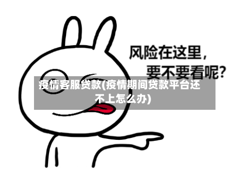疫情客服贷款(疫情期间贷款平台还不上怎么办)-第2张图片