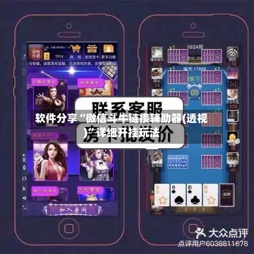 软件分享“微信斗牛链接辅助器(透视)”详细开挂玩法-第1张图片