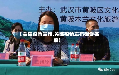 【黄陂疫情宣传,黄陂疫情发布确诊名单】-第1张图片