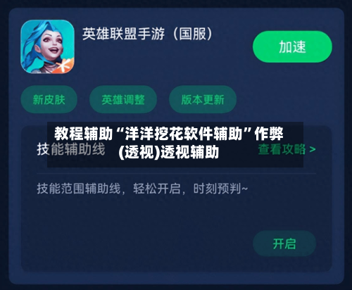 教程辅助“洋洋挖花软件辅助	”作弊(透视)透视辅助-第2张图片