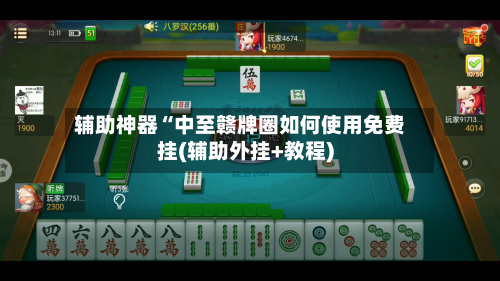 辅助神器“中至赣牌圈如何使用免费挂(辅助外挂+教程)-第3张图片