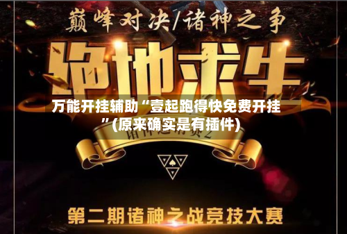 万能开挂辅助“壹起跑得快免费开挂”(原来确实是有插件)-第1张图片