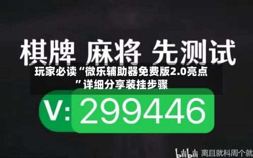 玩家必读“微乐辅助器免费版2.0亮点”详细分享装挂步骤-第3张图片