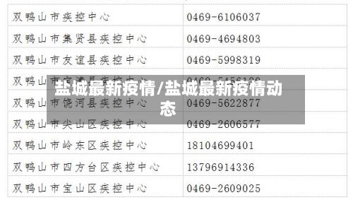 盐城最新疫情/盐城最新疫情动态-第1张图片
