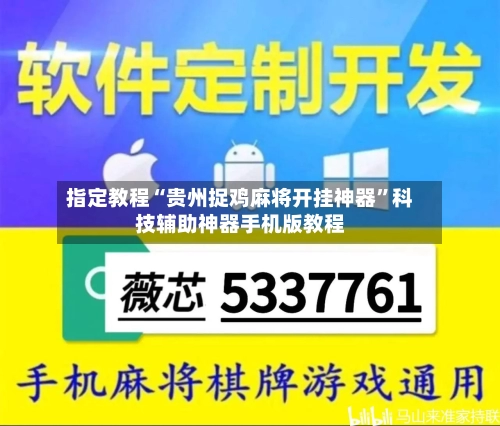 指定教程“贵州捉鸡麻将开挂神器	”科技辅助神器手机版教程-第1张图片