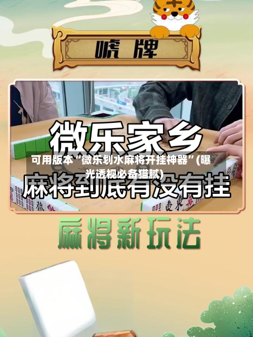 可用版本“微乐划水麻将开挂神器”(曝光透视必备猫腻)-第2张图片