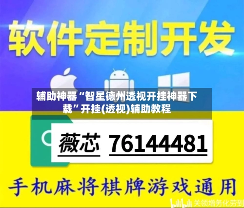 辅助神器“智星德州透视开挂神器下载	”开挂(透视)辅助教程-第1张图片