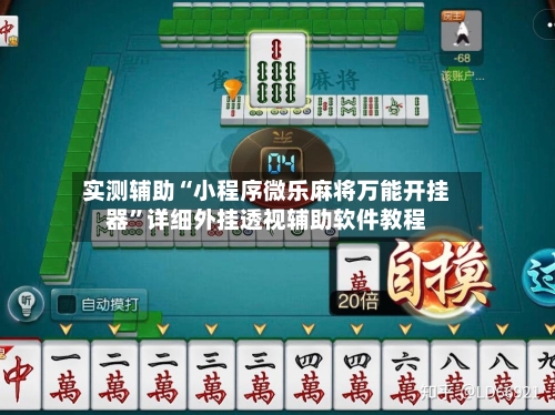 实测辅助“小程序微乐麻将万能开挂器”详细外挂透视辅助软件教程-第1张图片
