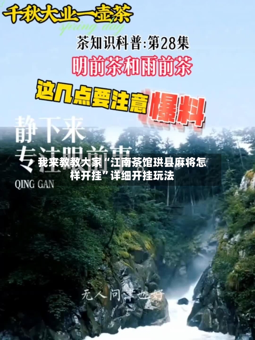 我来教教大家“江南茶馆珙县麻将怎样开挂”详细开挂玩法-第2张图片