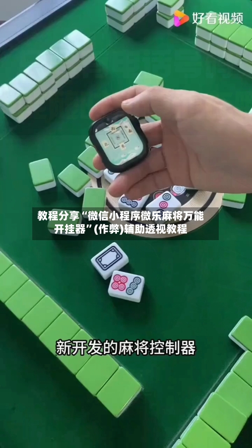 教程分享“微信小程序微乐麻将万能开挂器	”(作弊)辅助透视教程-第2张图片