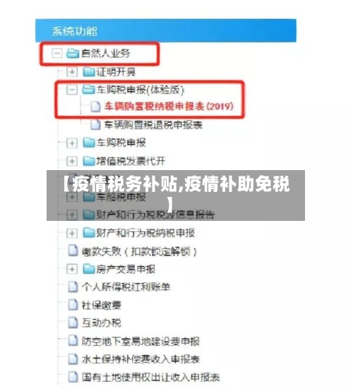 【疫情税务补贴,疫情补助免税】-第1张图片