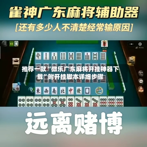 推荐一款“微乐广东麻将开挂神器下载”附开挂脚本详细步骤-第1张图片