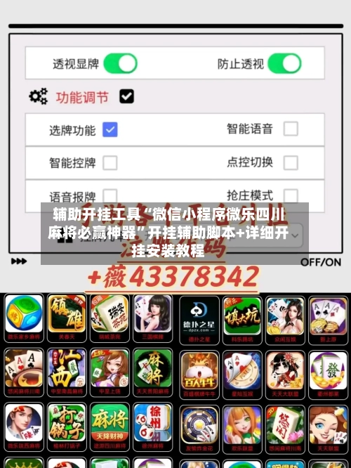 辅助开挂工具“微信小程序微乐四川麻将必赢神器”开挂辅助脚本+详细开挂安装教程-第2张图片