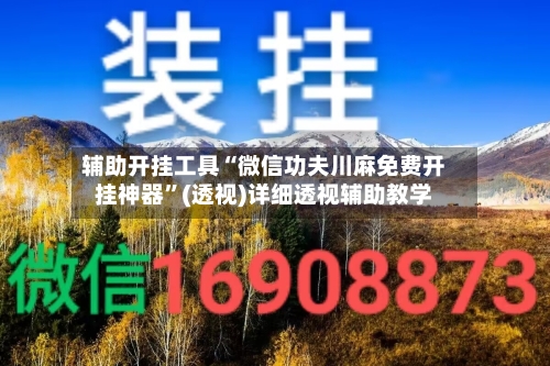 辅助开挂工具“微信功夫川麻免费开挂神器	”(透视)详细透视辅助教学-第2张图片