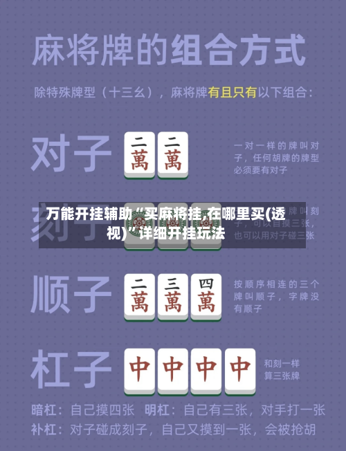 万能开挂辅助“买麻将挂,在哪里买(透视)”详细开挂玩法-第2张图片