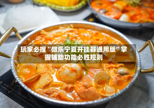 玩家必搜“微乐宁夏开挂器通用版”掌握辅助功能必胜规则-第1张图片