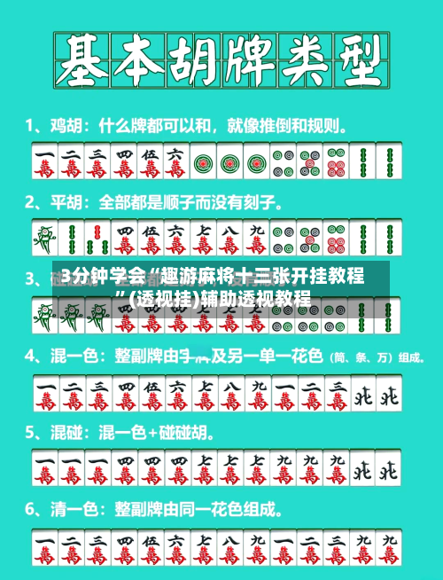 3分钟学会“趣游麻将十三张开挂教程”(透视挂)辅助透视教程-第1张图片