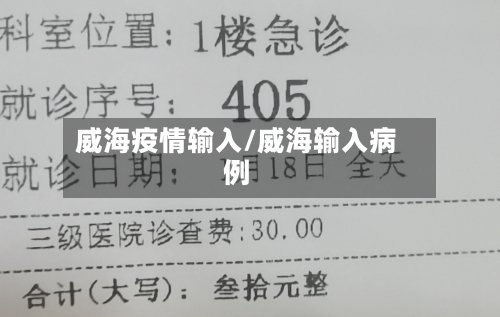 威海疫情输入/威海输入病例-第1张图片