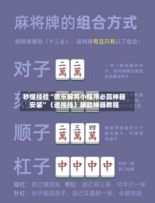 秒懂经验“微乐麻将小程序必赢神器安装”（透视挂）辅助神器教程-第2张图片