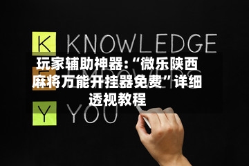 玩家辅助神器:“微乐陕西麻将万能开挂器免费”详细透视教程-第2张图片