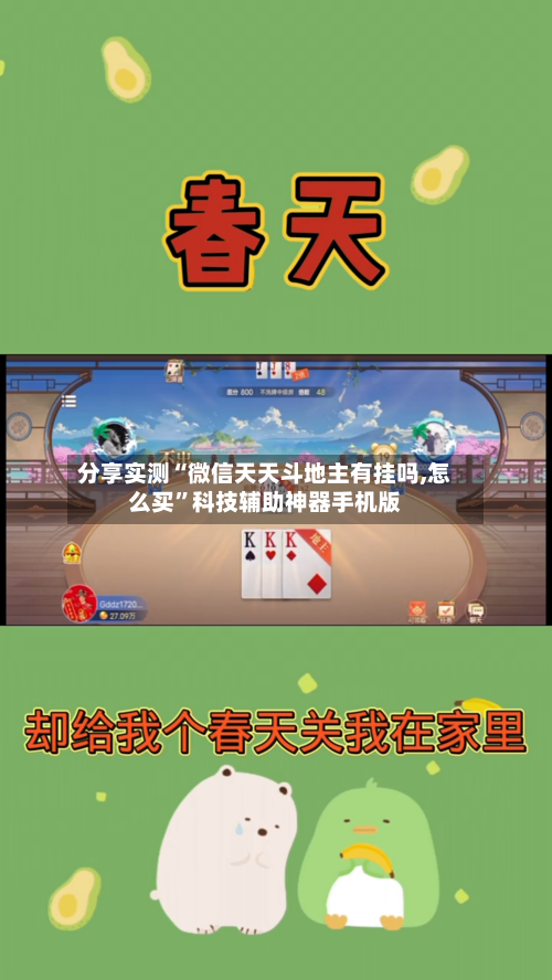 分享实测“微信天天斗地主有挂吗,怎么买”科技辅助神器手机版-第1张图片