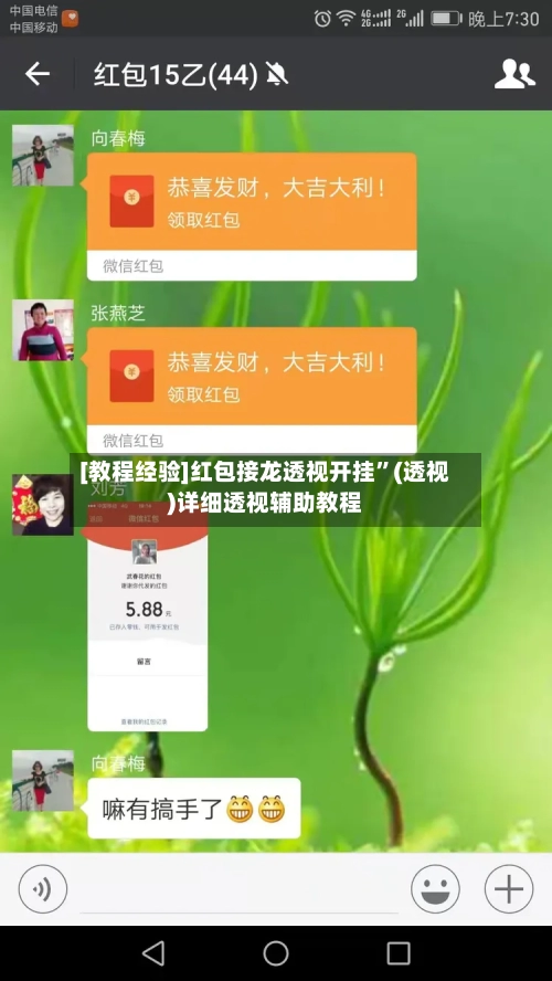 [教程经验]红包接龙透视开挂”(透视)详细透视辅助教程-第2张图片