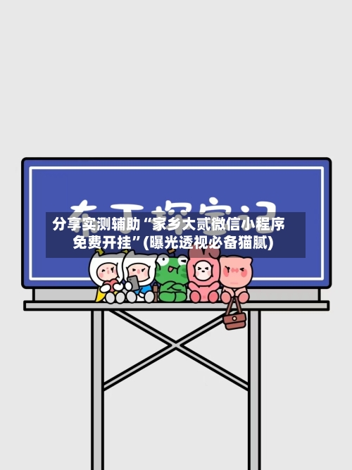 分享实测辅助“家乡大贰微信小程序免费开挂”(曝光透视必备猫腻)-第3张图片