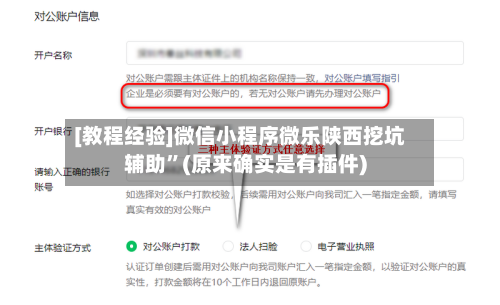 [教程经验]微信小程序微乐陕西挖坑辅助”(原来确实是有插件)-第3张图片