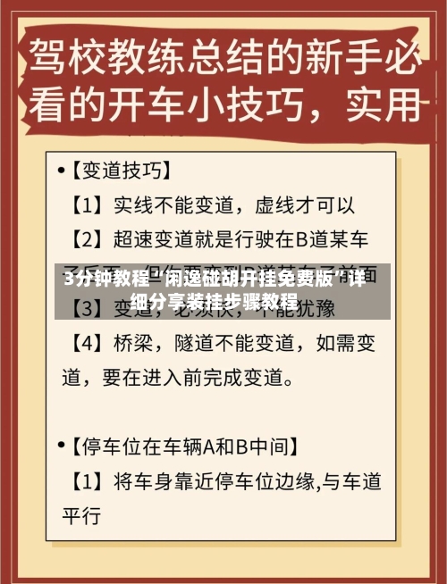 3分钟教程“闲逸碰胡开挂免费版”详细分享装挂步骤教程-第2张图片