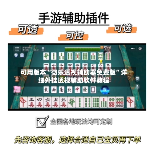 可用版本“微乐透视辅助器免费版”详细外挂透视辅助软件教程-第1张图片