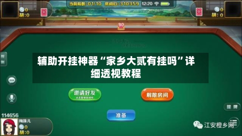 辅助开挂神器“家乡大贰有挂吗”详细透视教程-第3张图片