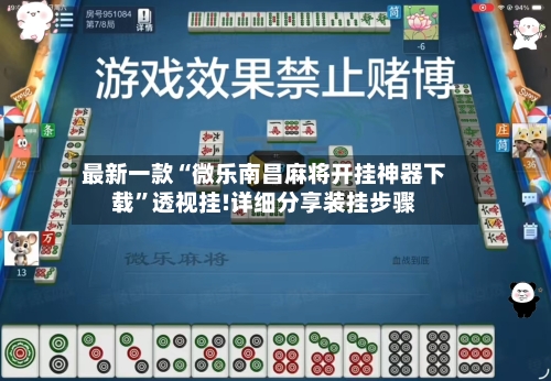最新一款“微乐南昌麻将开挂神器下载”透视挂!详细分享装挂步骤-第3张图片
